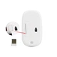 Бездротова миша MeeTion MT-R547, 2.4G, 800-1600DPI, 1xAA, white-grey - зображення 2
