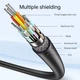 Кабель Type-C - HDMI 4k@60Hz, 1m, PVC (ПВХ), металл, (адаптер/переходник), Black-Grey TH0012-MPV1-460KG - изображение 2