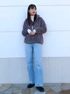 Куртка демисезонная женская Uniqlo 821701109 XS Коричневая (1159828547) - изображение 8