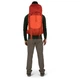 Рюкзак туристичний Osprey Talon Pro 40 mars orange S/M (009.3531) - зображення 6