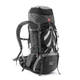 Рюкзак туристический Naturehike NH70B070-B 70+5 л Black/Grey (6927595709009) - изображение 1