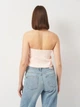 Футболка женская Zara 4661/196 XL Персиковая (04661019626054) - изображение 2