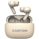 Наушники Canyon TWS-10 OnGo ANC ENC Beige (CNS-TWS10BG) - изображение 1