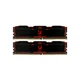 Модуль памяти для компьютера DDR4 32GB (2x16GB) 3200 MHz IRDM Black Goodram (IR-X3200D464L16A/32GDC) - изображение 1