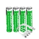 Аккумулятор AAA Pujimax с USB Type-C 1100mWh 1.5V Li-ion (Блистер 4 шт + кабель) (16212-4) - изображение 2