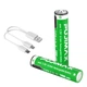 Аккумулятор AAA Pujimax с USB Type-C 1100mWh 1.5V (Блистер 2 шт + кабель) (16212-2) - изображение 3