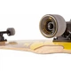 Лонгборд Area NORTHRIDER 35.0“ Beige/yellow/black (171224) - изображение 4