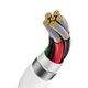 Кабель USB-Type C BASEUS Superior Series 100В, 1м, белый (P10320102214-01) - изображение 2