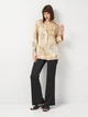 Блузка женская Zara 2474/103 XS Бежевая (02474010330019) - изображение 3