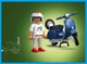 Дитячий іграшковий набір Playmobil 1969 Vespa 150 Sprint Veloce Blue 71622 (4008789716224) - зображення 2