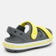 Детские сандалии для мальчика Crocs Crocband Cruiser Sandal T SG/Ac 209424-1NJ 22-23 (C6) Slate Grey/Acidity (196265658251) - изображение 4