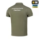 Поло M-Tac НГУ зі світловідбивним написом 65/35 Army Olive Розмір 2XL - зображення 3