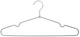 Набор вешалок для одежды (8 шт) 40.5х21х0.3 см IDEA HOME (7043034 Light Grey) - изображение 2