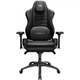 Кресло для геймеров Proove Gaming Arena компьютерное Ergo экокожа 135°+17° 136kg колеса бесшумные PU 65mm Black - изображение 1