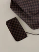 Сумка женскаяNeverfull коричневый шахматный шопер - изображение 4