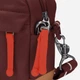 Сумка крос-боді через плече Pacsafe Go crossbody 35105 Бургунді (0688334007133) - изображение 7