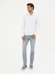 Поло довге чоловіче Pierre Cardin G021SZ082-000-2015113 M Біле (8683857640654) - зображення 4