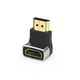Адаптер прохідний кутовий (донизу) HDMI гніздо - HDMI штекер (тип A), I-Taki ADA-HDMI2.1-ADFM - зображення 1