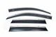 Ветровики с хромом SD (4 шт, Niken) для Skoda Rapid 2012-2019 гг - изображение 8