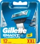 Запасные лезвия для станка Gillette Mach3 Turbo 12 шт - изображение 2