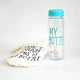 Бутылка для воды напитков My Bottle 500мл с чехлом голубой - изображение 3