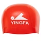 Шапочка для плавания силиконовая для взрослых Yingfa Speed 0073 размер L Red - изображение 2