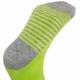 Гетры футбольные детские с символикой Barcelona Third Zelart 2501 размер 32-39 Neon Green - изображение 7
