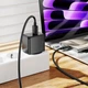 Сетевое зарядное устройство Hoco CS17A QC3.0 (22.5W) / 3A USB с быстрой зарядкой Black - изображение 4