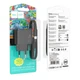 Сетевое зарядное устройство Hoco CS17A QC3.0 (22.5W) / 3A USB с быстрой зарядкой + кабель Type-C Black - изображение 5