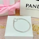 Серебряный браслет Pandora Пандора с открывающейся застежкой-сердцем 21 (599539C00) - изображение 2