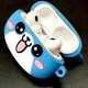 Бездротові навушники Bluetooth Hoco EW48 вакуумні з мікрофоном і чохлом у вигляді котика в комплекті Blue - зображення 4