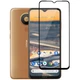 Защитное стекло Fiji Premium для Nokia 5.3 полная проклейка Anti-Static черный - изображение 1