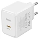Сетевое зарядное устройство Hoco CS13A PD20W / 3A Type-C с быстрой зарядкой White - изображение 1