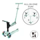 Дитячий самокат 3в1 Globber Go Up Sporty Lights м'ятний (452-706-4-S) - зображення 14