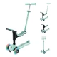 Дитячий самокат 3в1 Globber Go Up Sporty Lights м'ятний (452-706-4-S) - зображення 15