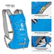 Рюкзак для бігу NILS CAMP JOURNEY NC1797 блакитний - изображение 3