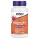 Вітамін K2 NOW Foods (Vitamin K2) 100 мкг 100 капсул NOW00990 - изображение 1