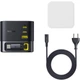 Сетевое зарядное устройство Baseus Super GaN Desktop Charger with Retractable Cable 3C+U 100W (P10164001123-00) Cosmic Black - изображение 6