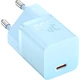 Сетевое зарядное устройство Baseus GaN5 Fast Charger(mini) 1C 30W + кабель Type-C to Type-C 100W 1m (P10110902313-00) Galaxy Blue - изображение 4