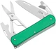 Ніж багатофункціональний Fox Vulpis Aluminium OD Green. 4 інструменти - изображение 1