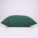 Набір MirSon №1033 Сolor Fun Line Ковдра зимова Євро 200х220 см 17-0612 Stripe Emerald Bamboo + Подушка 50x70 см (2200010880892) - зображення 6
