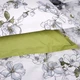 Простынь на резинке MirSon 120x190+25 см 00-1 Olive Flowers поплин (2200009699290) - изображение 6