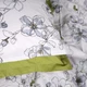 Простынь на резинке MirSon 180x190+25 см 00-1 Olive Flowers поплин (2200009699375) - изображение 7