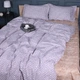 Простынь на резинке MirSon 120x200+25 см 00-4 Geometry Beige поплин (2200009703089) - изображение 1