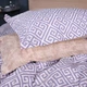 Простынь на резинке MirSon 200x200+25 см 00-4 Geometry Beige поплин (2200009703171) - изображение 6