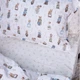 Простынь на резинке MirSon Poplin Line Kids 03 Animals 150x190 см (2200009713224) - изображение 4