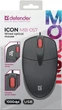 Mysz Defender Icon MB-057 USB Black 52057 (4745090823271) - obraz 4