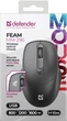 Мышь Defender Feam MM-296 Wireless Black (4745090825268) - изображение 4