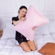 Подушка ортопедическая MirSon Стружка Memory №4016 Satin Stripe 30-0007 Pink WoMen 59х43х10 см (2200006422259) - изображение 1