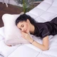 Подушка ортопедическая MirSon Стружка Memory №4265 Delicate satin 0841 Powder 58х40х10.5 см (2200006424864) - изображение 2